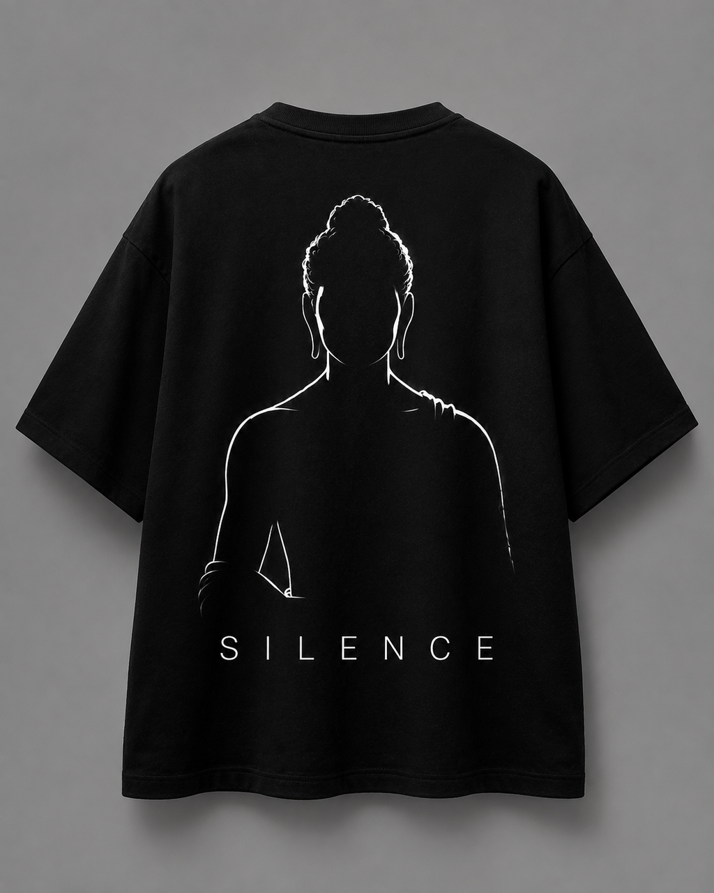 Silent Within — Buddha Oversized T-Shirt