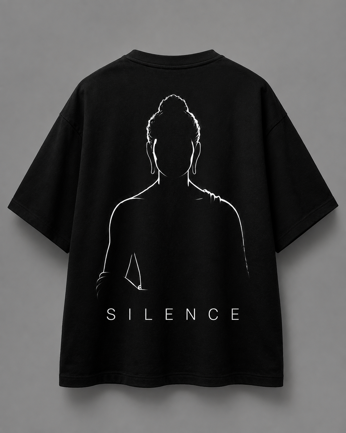 Silent Within — Buddha Oversized T-Shirt