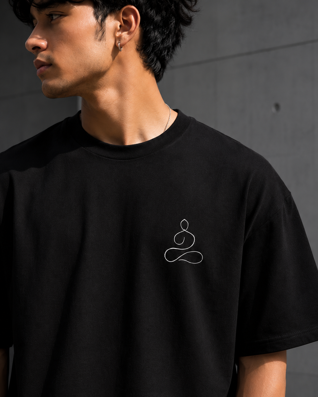 Silent Within — Buddha Oversized T-Shirt