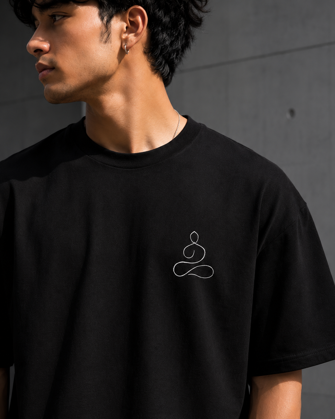Silent Within — Buddha Oversized T-Shirt