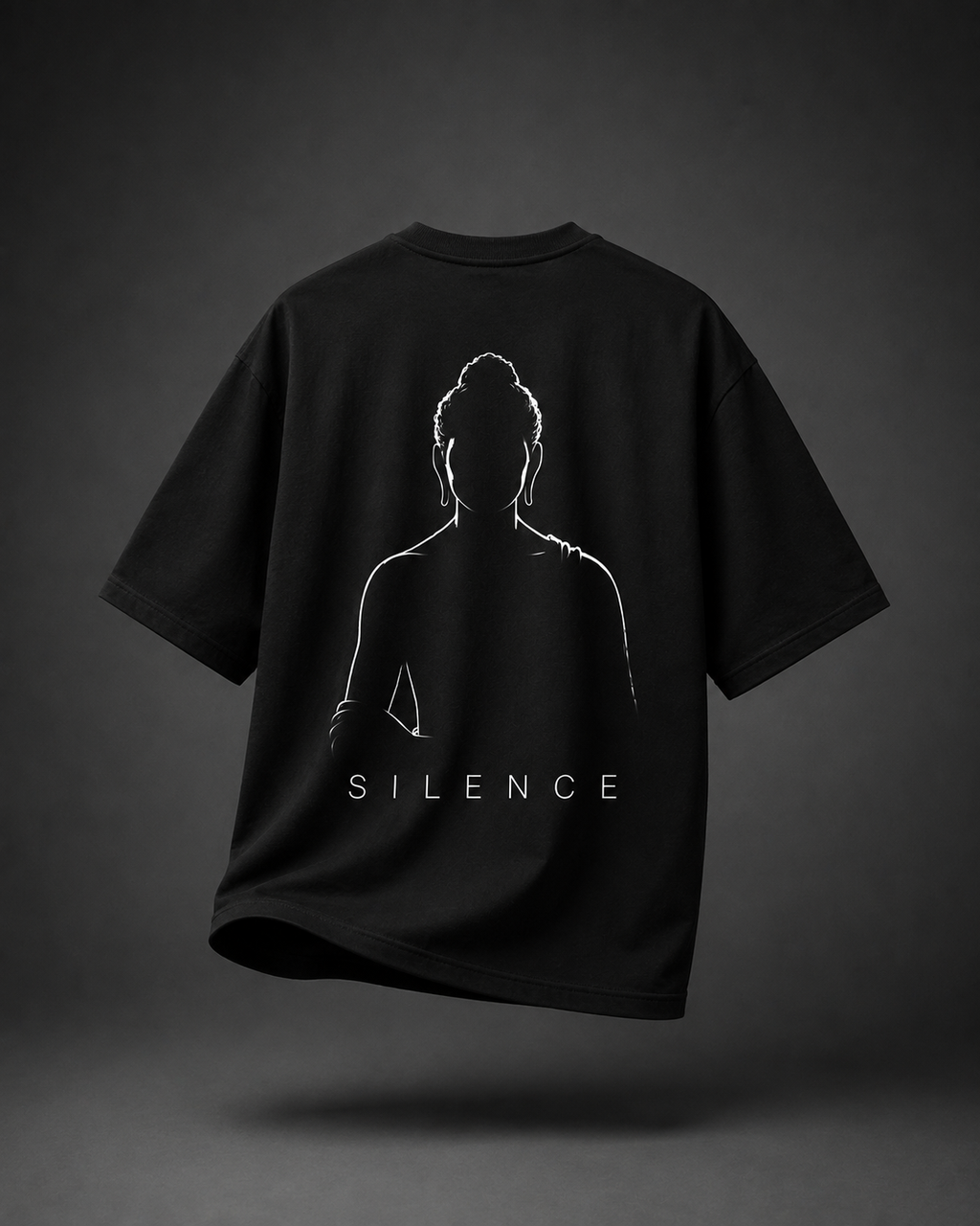 Silent Within — Buddha Oversized T-Shirt