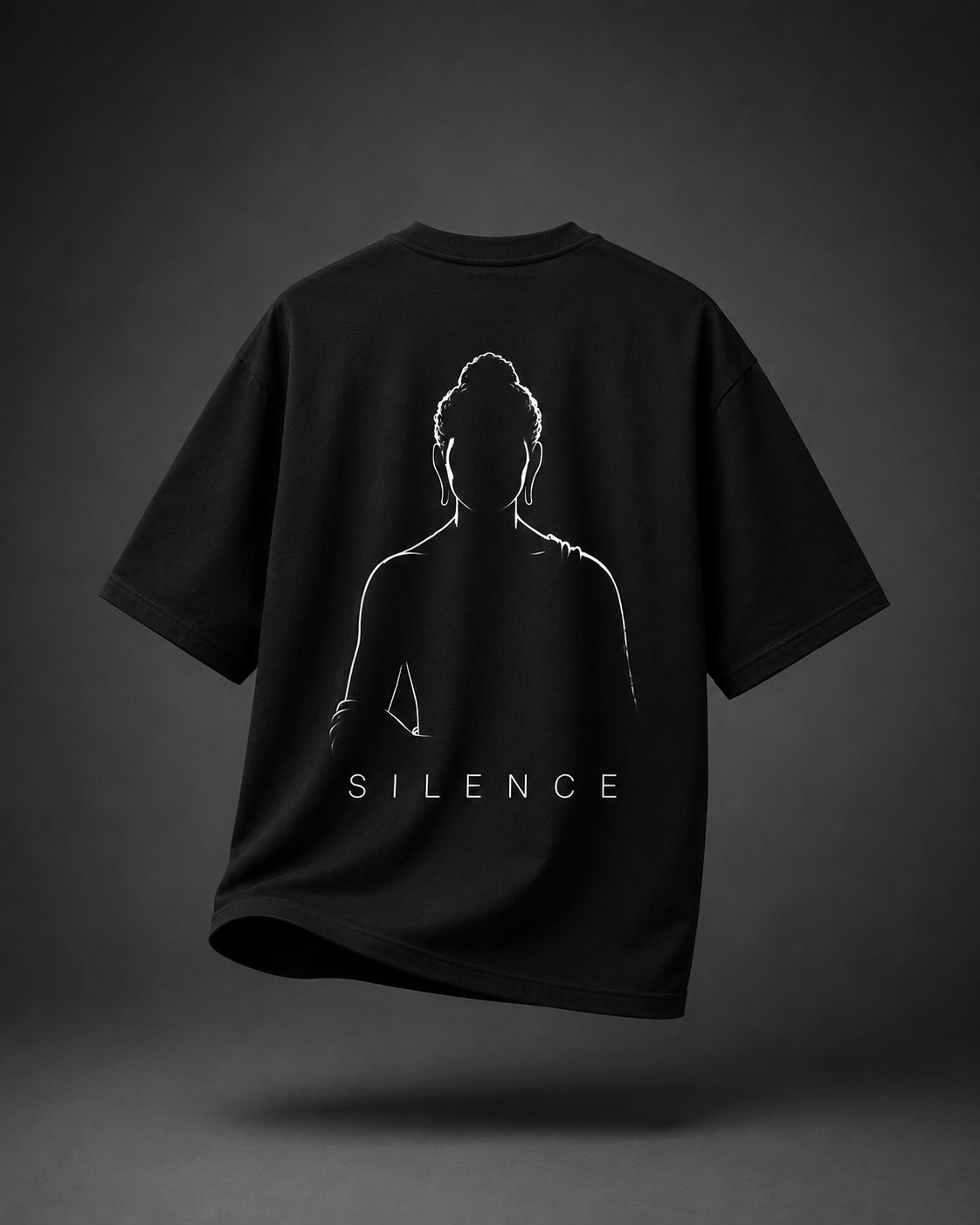 Silent Within — Buddha Oversized T-Shirt