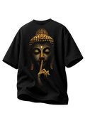 Silent Gold — Buddha Peace Oversized T-Shirt