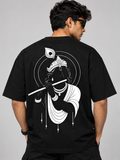 Divine Melody — Krishna Oversized T-Shirt