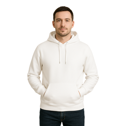 ExcuseMePlz      (Premium-White)Hoodie, Plain