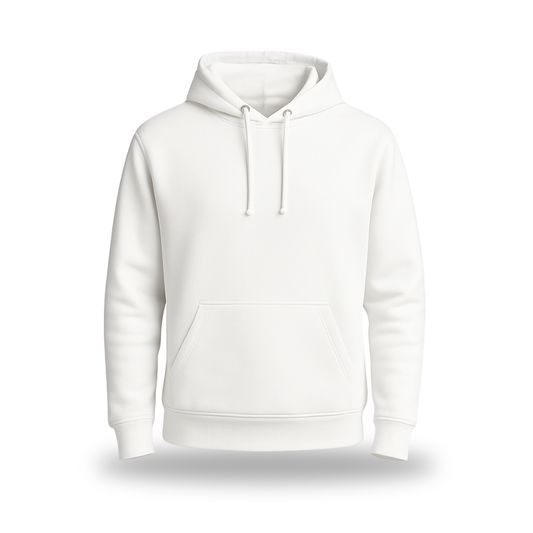 ExcuseMePlz      (Premium-White)Hoodie, Plain
