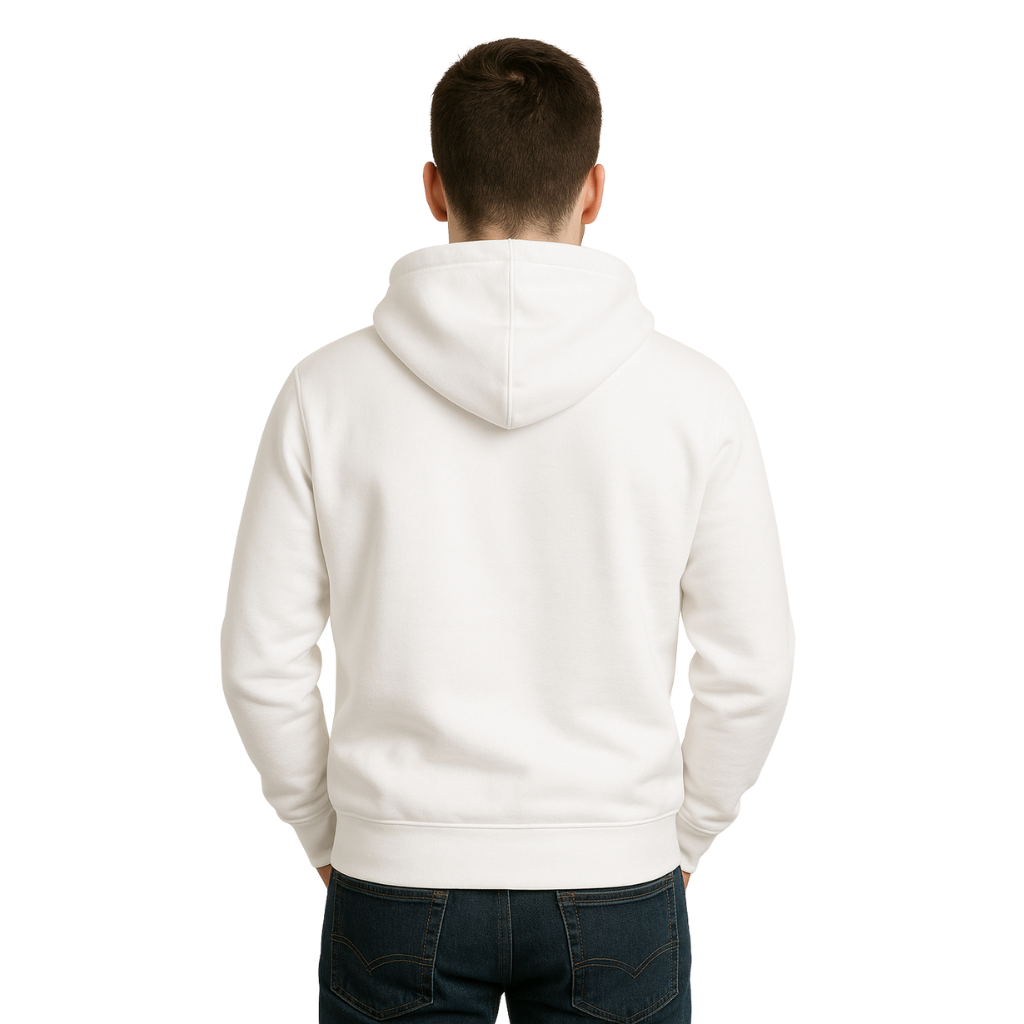 ExcuseMePlz      (Premium-White)Hoodie, Plain